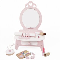 Medinis tualetinis staliukas mergaitei su aksesuarais, Classic World kaina ir informacija | Žaislai mergaitėms | pigu.lt