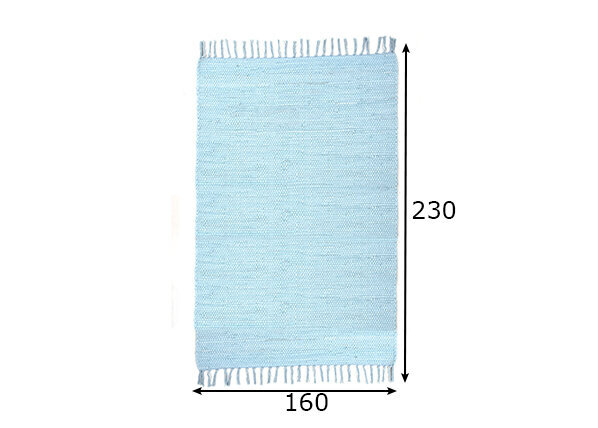 Zaba kilimas Happy Cotton UNI 160x230 cm kaina ir informacija | Kilimai | pigu.lt