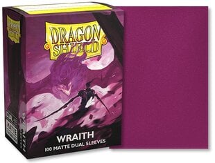 Įmautės žaidimų kortoms Dragon Shield, violetinės, 100 vnt. kaina ir informacija | Stalo žaidimai, galvosūkiai | pigu.lt