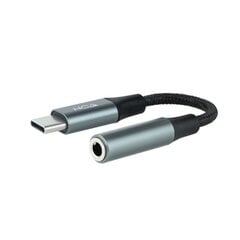 Nanocable USB C Jack 3.5mm adapteris 10.24.1204 kaina ir informacija | Adapteriai, USB šakotuvai | pigu.lt