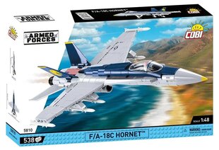 Вооруженные силы F/A-18C «Хорнет Брикс» цена и информация | Конструкторы и кубики | pigu.lt