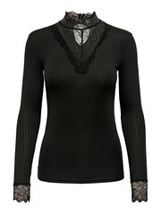 Женская футболка JDYRINE Slim Fit 15166244 Черный цена и информация | Женские блузки, рубашки | pigu.lt