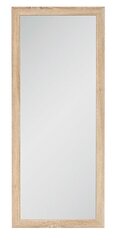 Pakabinamas veidrodis Kaspian 50, sidabrinės/ąžuolo spalvos kaina ir informacija | Veidrodžiai | pigu.lt