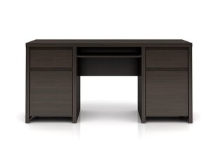 Письменный стол Kaspian 2D2S/160, коричневый цена и информация | Компьютерные, письменные столы | pigu.lt