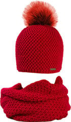 Комплект женской кепки и туннеля 595830 цена и информация | Женские шапки | pigu.lt