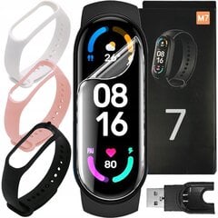 Умный браслет SMARTBAND водонепроницаемый пульсометр, одометр с 3 ремешками цена и информация | Nenurodyta Умные часы и браслеты | pigu.lt