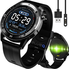 BlueQ F22 Black kaina ir informacija | Išmanieji laikrodžiai (smartwatch) | pigu.lt