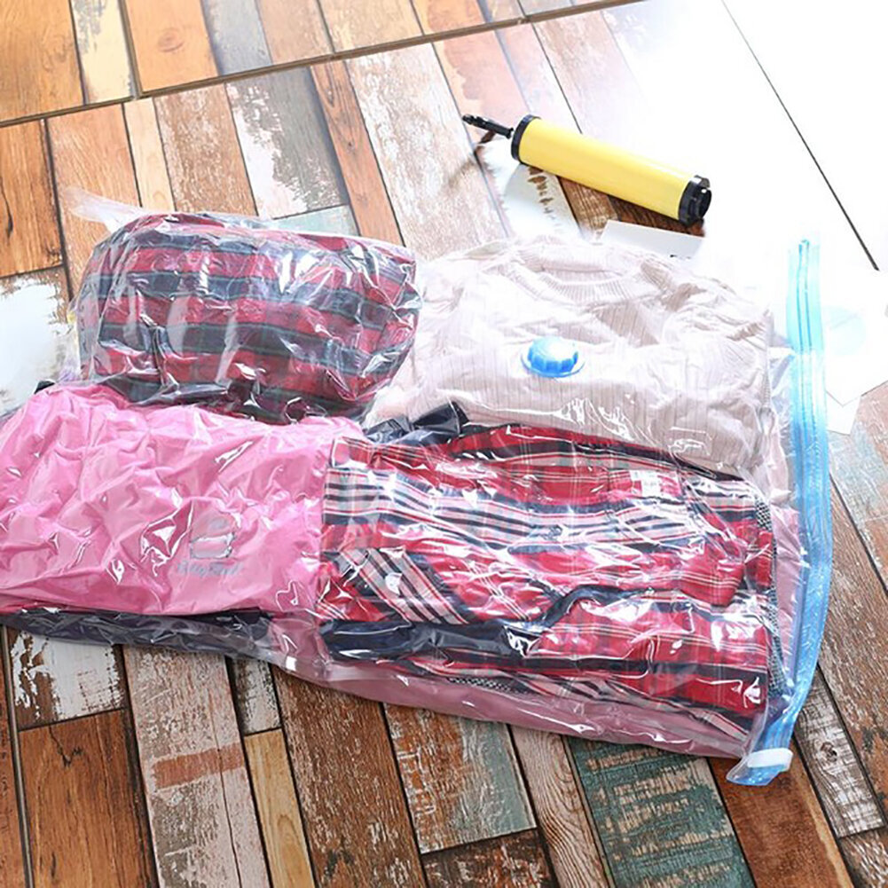 Vakuuminiai maišeliai 70 X 105 cm kaina ir informacija | Pakabos, maišai drabužiams | pigu.lt