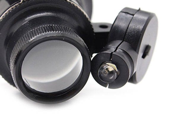 Lupa – akiniai su LED apšvietimu ir 20x padidinimu kaina ir informacija | Kanceliarinės prekės | pigu.lt