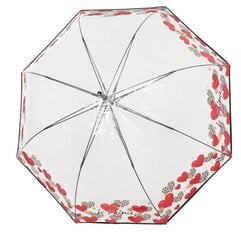Женский зонтик Perletti 26274, прозрачный цена и информация | Женские зонты | pigu.lt
