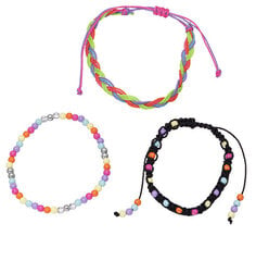 Troli Красочный набор детских браслетов (3 шт.) цена и информация | Аксессуары для детей | pigu.lt