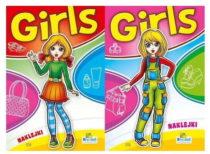 Girls kaina ir informacija | Spalvinimo knygelės | pigu.lt