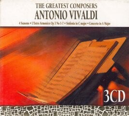 CD The Greatest Composers «Antonio Vivaldi» (3CD) цена и информация | Виниловые пластинки, CD, DVD | pigu.lt