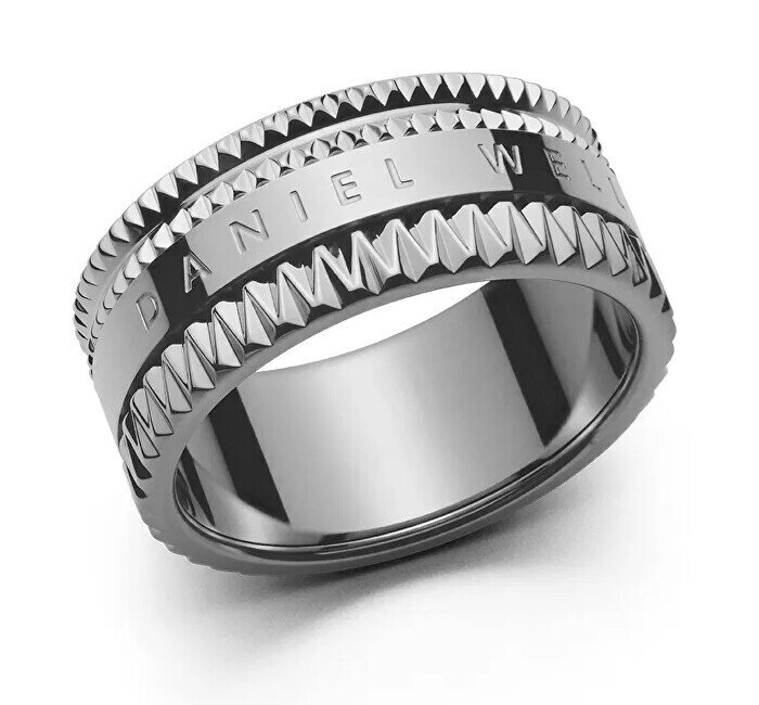 Plieninis žiedas skirtas moterims Daniel Wellington DW0040020, sidabrinė цена и информация | Žiedai | pigu.lt