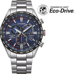 Citizen Радиоуправляемый Eco-Drive Super Titanium CB5945-85L цена и информация | Мужские часы | pigu.lt