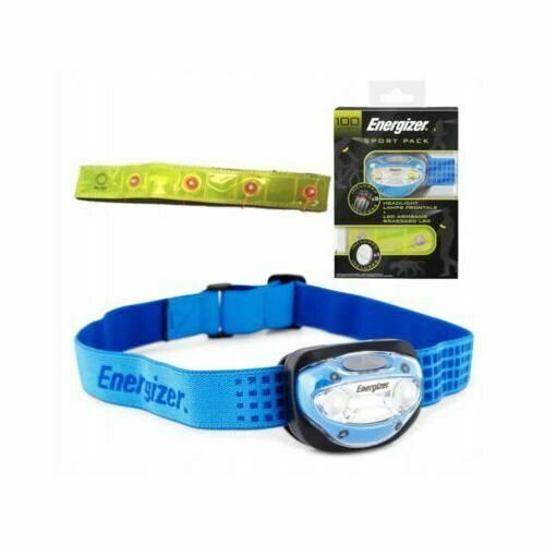 Energizer Sport pack rankos raištis ir prožektorius ant galvos kaina ir informacija | Žibintuvėliai, prožektoriai | pigu.lt