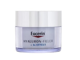 Dieninis veido kremas Eucerin Hyaluron-Filler + 3x Effect Day Cream, 50 ml цена и информация | Кремы для лица | pigu.lt