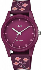 Moteriškas laikrodis Q&Q V08A-002VY kaina ir informacija | Moteriški laikrodžiai | pigu.lt