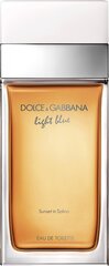 Dolce & Gabbana Light Blue Sunset in Salina EDT для женщин 50 мл цена и информация | Женские духи | pigu.lt