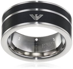 Стальное кольцо Emporio Armani EGS2032040 цена и информация | Мужские украшения | pigu.lt