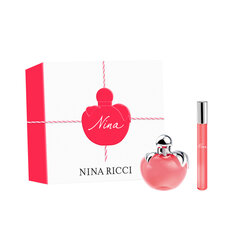 Комплект Nina Ricci Nina: edt 50 мл + мини цена и информация | Женские духи | pigu.lt