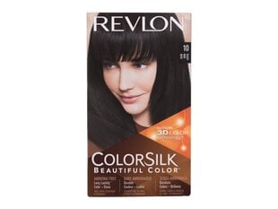 Plaukų dažai Revlon colorsilk Beautiful Color #10 Black kaina ir informacija | Plaukų dažai | pigu.lt