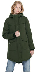 Куртка женская ONLMAASTRICHT PARKA OTW NOOS 15192522 Торф цена и информация | Женские куртки | pigu.lt