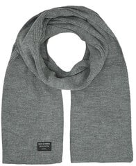 Мужской шарф Noos Grey Melange цена и информация | Мужские шарфы, шапки, перчатки | pigu.lt