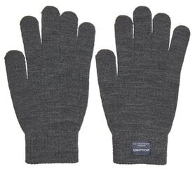 Мужские перчатки JACHENRY KNIT GLOVES 12158446 Dark Grey Melange цена и информация | Мужские шарфы, шапки, перчатки | pigu.lt