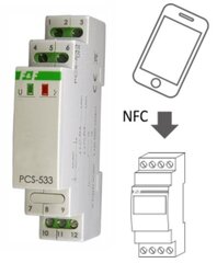 Programuojama laiko relė su NFC belaidžiu ryšiu 3389233 kaina ir informacija | Elektros jungikliai, rozetės | pigu.lt