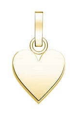 Plieninis kaklo papuošalas Rosefield PE-Gold-Heart, auksinė kaina ir informacija | Kaklo papuošalai | pigu.lt