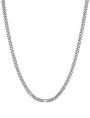 Liu.Jo Цепи LJ1819 Ожерелье с двойным стальным сердцем цена и информация | Женское колье | pigu.lt