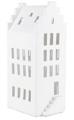 Фарфоровый подсвечник - большой домик с наклоном 11,5х15,5х31,5 см. цена и информация | Подсвечники, свечи | pigu.lt