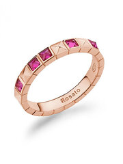 Современное бронзовое кольцо с фианитом Rosato RZCU93 цена и информация | Кольцо | pigu.lt
