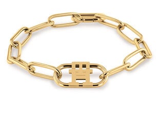 Tommy Hilfiger Модный позолоченный браслет с монограммой 2780722 цена и информация | Женский браслет | pigu.lt