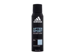 Purškiamas dezodorantas vyrams Adidas After Sport 150 ml kaina ir informacija | Adidas Asmens higienai | pigu.lt