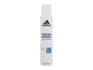 Спрей дезодорант Adidas Fresh Endurance 72h 200 мл цена и информация | Дезодоранты | pigu.lt