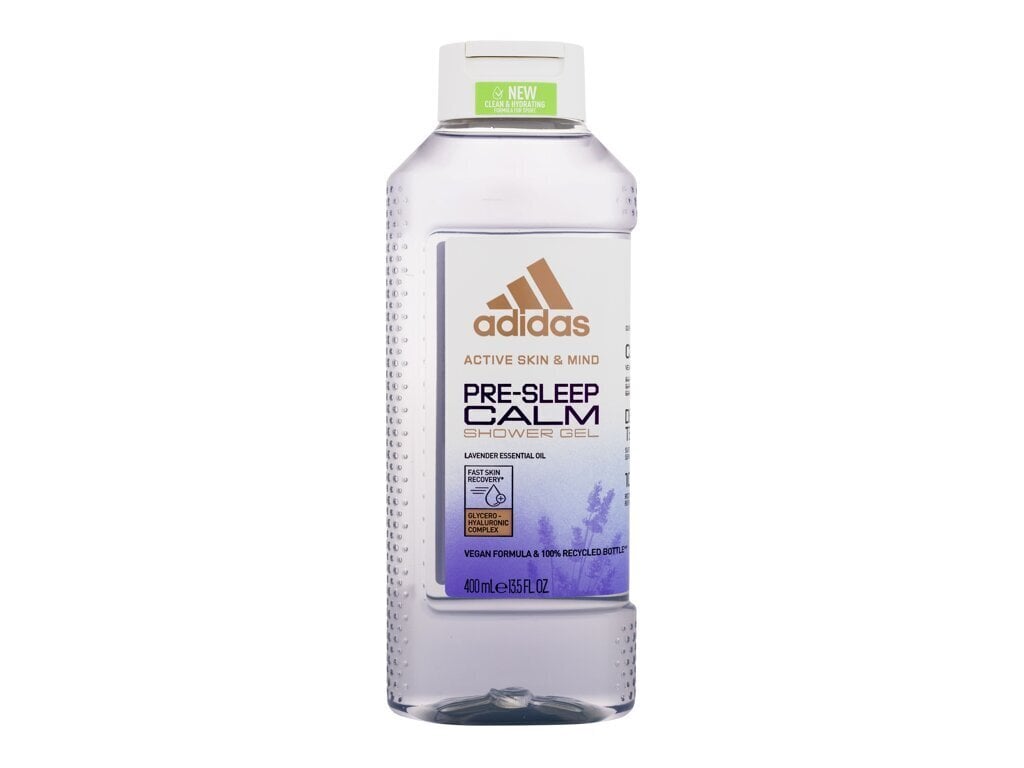 Dušo želė Adidas Pre-Sleep Calm, 400 ml цена и информация | Dušo želė, aliejai | pigu.lt