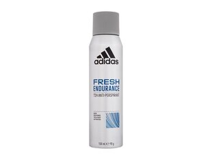 Дезодорант-спрей для мужчин Adidas Fresh Endurance 72ч 150 мл цена и информация | Дезодоранты | pigu.lt