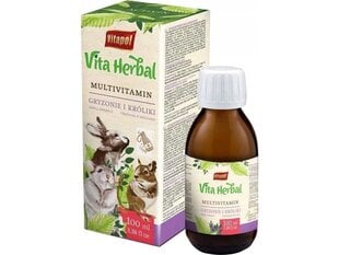 Vitaminai graužikams Vitapol Vita Herbal, 100 ml цена и информация | Корм для грызунов | pigu.lt