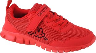 Sportiniai batai mergaitėms ir berniukams Kappa, raudoni kaina ir informacija | Sportiniai batai vaikams | pigu.lt