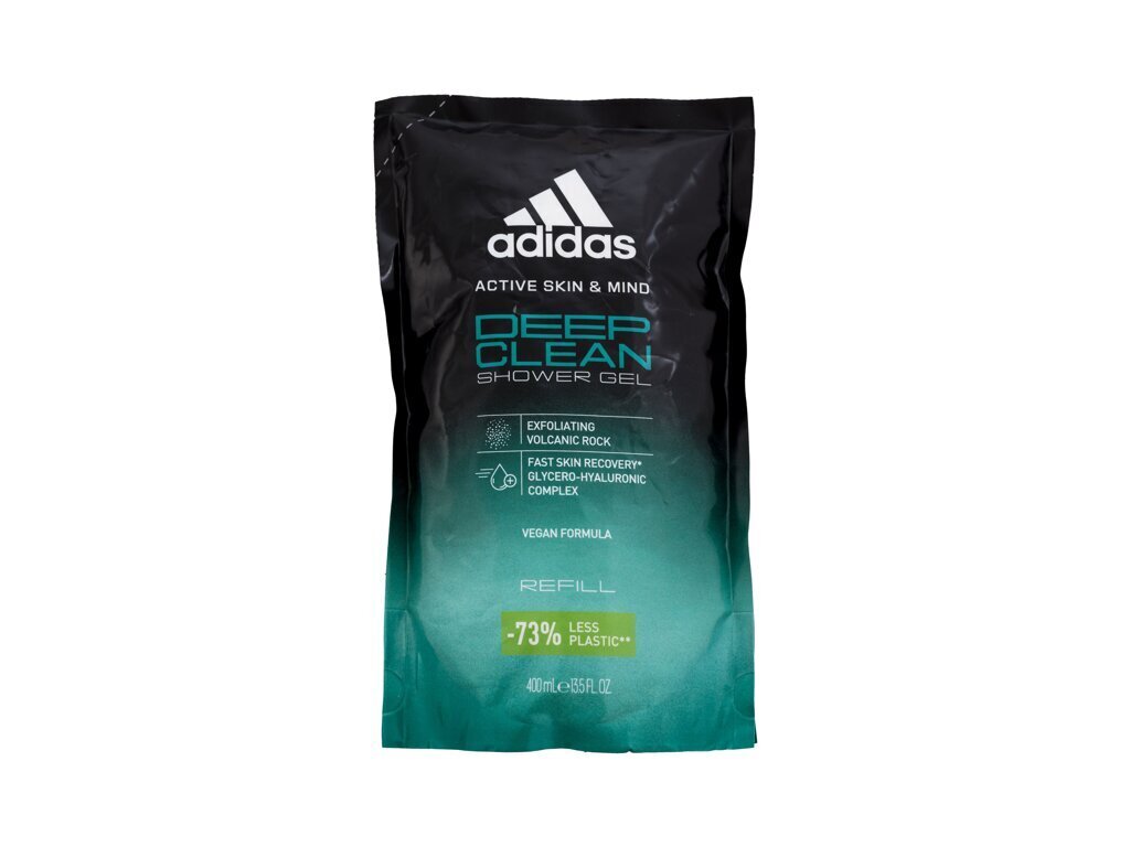 Dušo želė vyrams Adidas Deep Clean, 400 ml kaina ir informacija | Dušo želė, aliejai | pigu.lt
