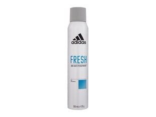 Дезодорант-спрей для мужчин Adidas Fresh 200 мл цена и информация | Дезодоранты | pigu.lt