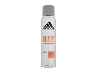 Дезодорант-спрей для мужчин Adidas Intensive 72ч 150 мл цена и информация | Дезодоранты | pigu.lt
