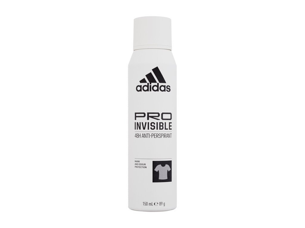 Purškiamas dezodorantas Adidas Pro Invisible 48h 150 ml цена и информация | Dezodorantai | pigu.lt