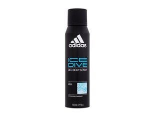 Purškiamas dezodorantas vyrams Adidas Ice Dive 150 ml kaina ir informacija | Dezodorantai | pigu.lt