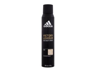 Спрей-дезодорант для мужчин Adidas Victory League 48h 200 мл цена и информация | Дезодоранты | pigu.lt