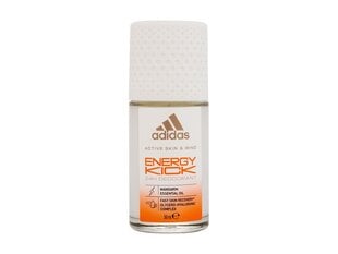 Шариковый дезодорант Adidas Energy Kick 24 ч, 50 мл цена и информация | Adidas Личная гигиена | pigu.lt