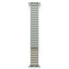 UNIQ pasek Revix Apple Watch Series 4|5|6|7|8|SE|SE2|Ultra 42|44|45|49mm. Reversible Magnetic szałwia-beżowy|sage-beige цена и информация | Аксессуары для смарт-часов и браслетов | pigu.lt