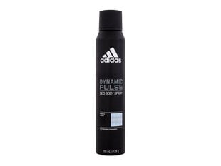 Purškiamas dezodorantas Adidas Dynamic Pulse, 200 ml kaina ir informacija | Parfumuota kosmetika vyrams | pigu.lt